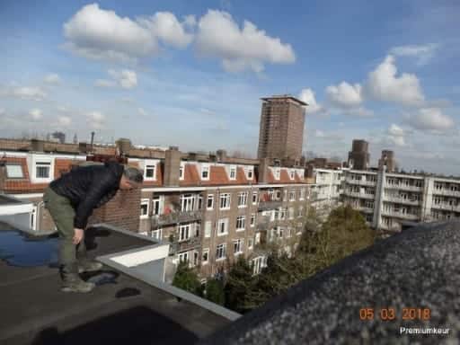 dakinspectie van een grote vve dakinspectie van een grote vve